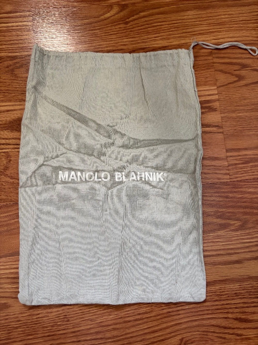 Authentic Manolo Blahnik Dust Bag